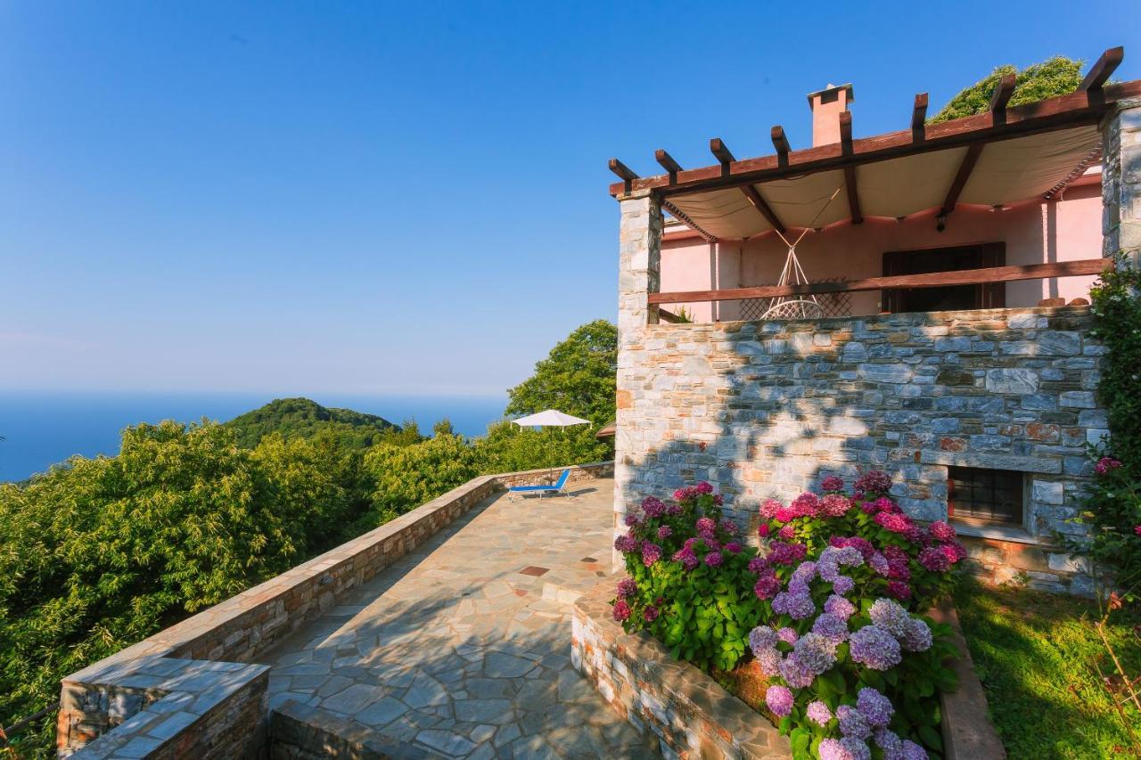 A Dream Deferred Villa Pelion Kissos  Bagian luar foto