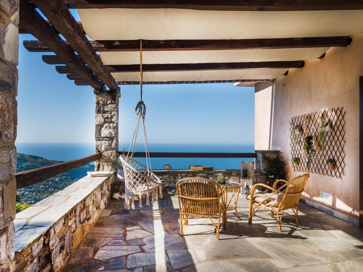 A Dream Deferred Villa Pelion Kissos  Bagian luar foto