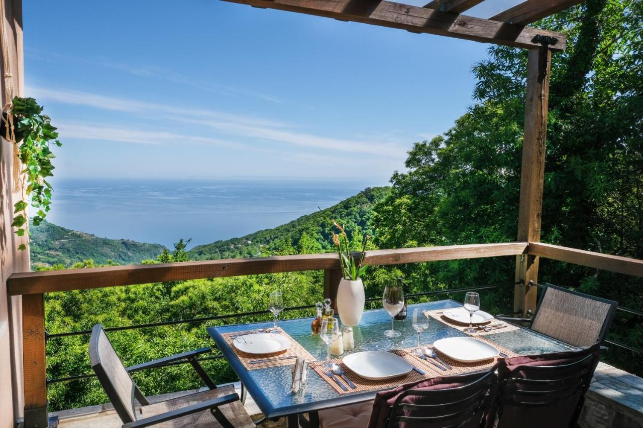 A Dream Deferred Villa Pelion Kissos  Bagian luar foto