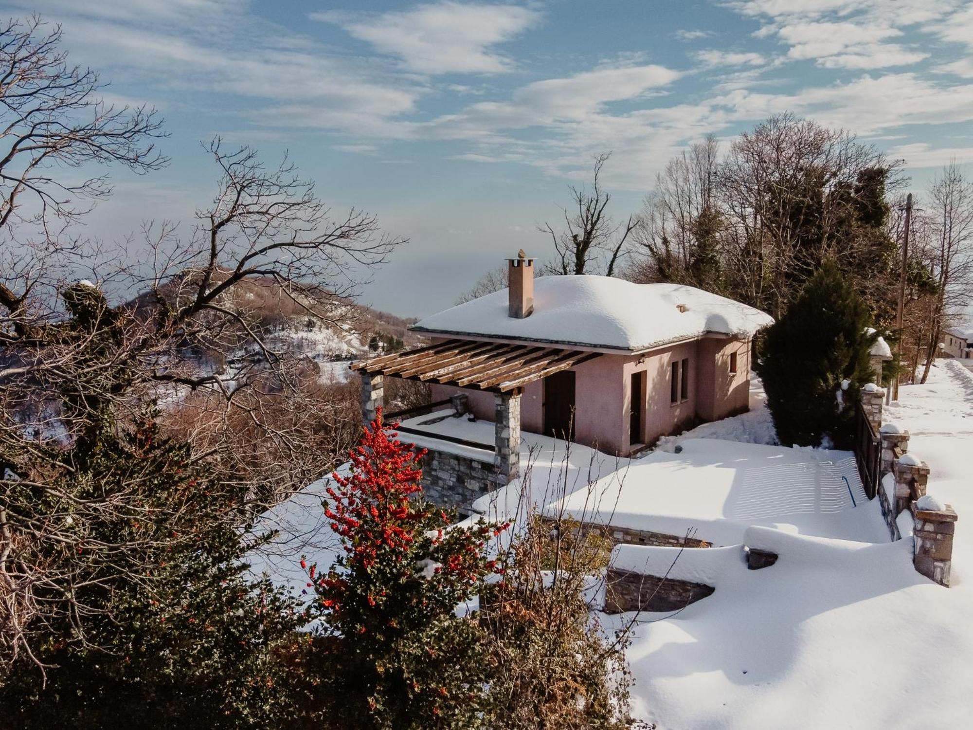 A Dream Deferred Villa Pelion Kissos  Bagian luar foto