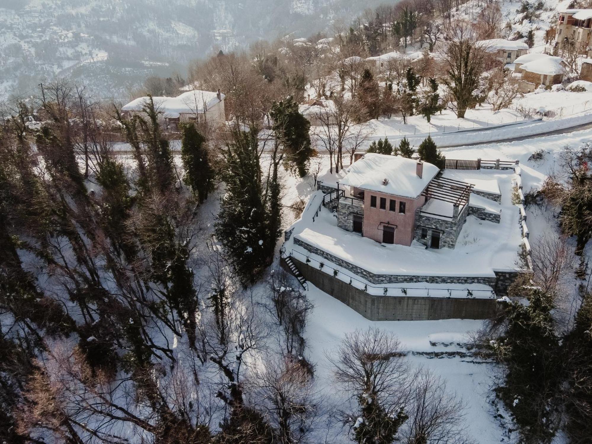 A Dream Deferred Villa Pelion Kissos  Bagian luar foto